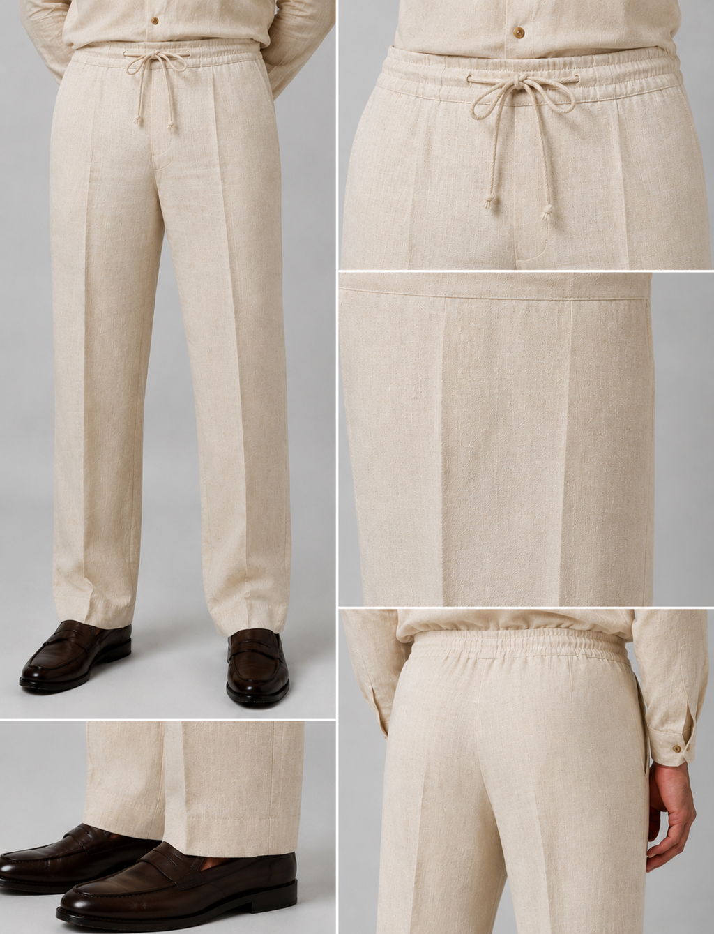 Luxora Top & Bottom Set Of Linen, Luxury And Style