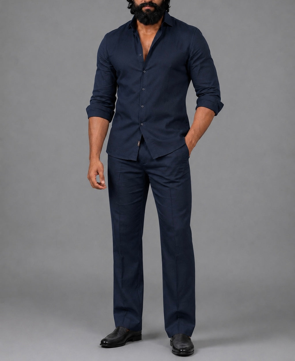 Solace Breeze Top & Bottom Set Of Linen, Luxury And Style