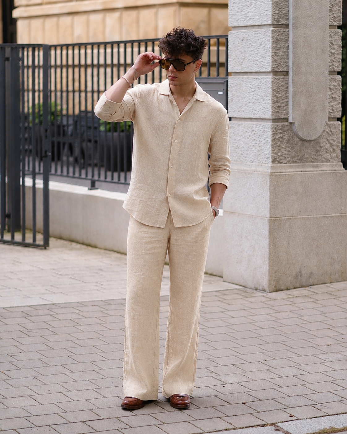 Premier Top & Bottom Set Of Linen, Luxury And Style