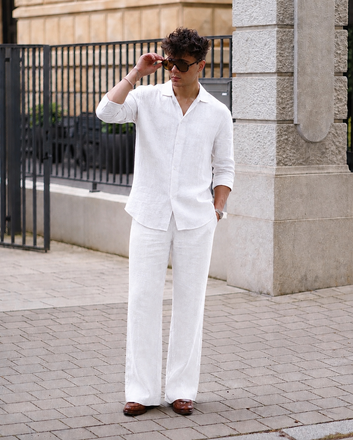 Premier Top & Bottom Set Of Linen, Luxury And Style
