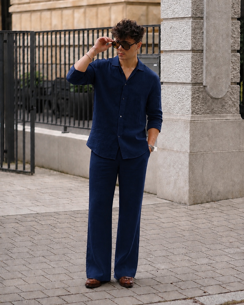 Premier Top & Bottom Set Of Linen, Luxury And Style