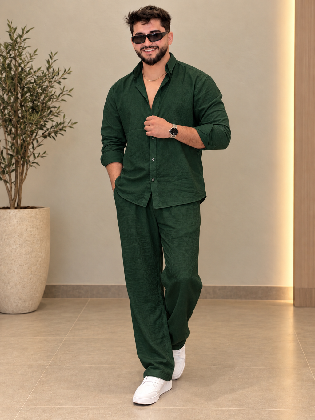 Cloud Top & Bottom Set Of Linen, Luxury And Style