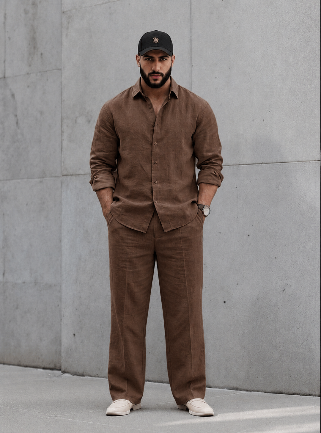 Terra Top & Bottom Set Of Linen, Luxury And Style