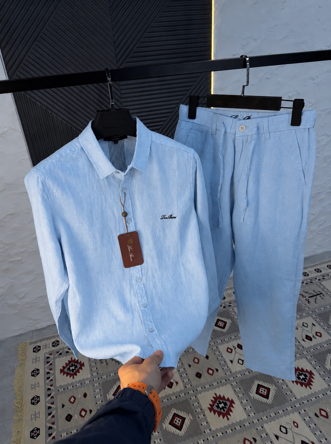 Timeless Top & Bottom Set Of Linen, Luxury And Style