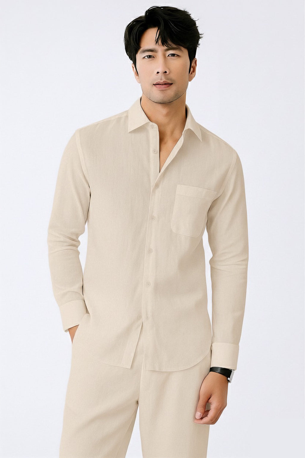 Signature Top & Bottom Set Of Linen, Luxury And Style