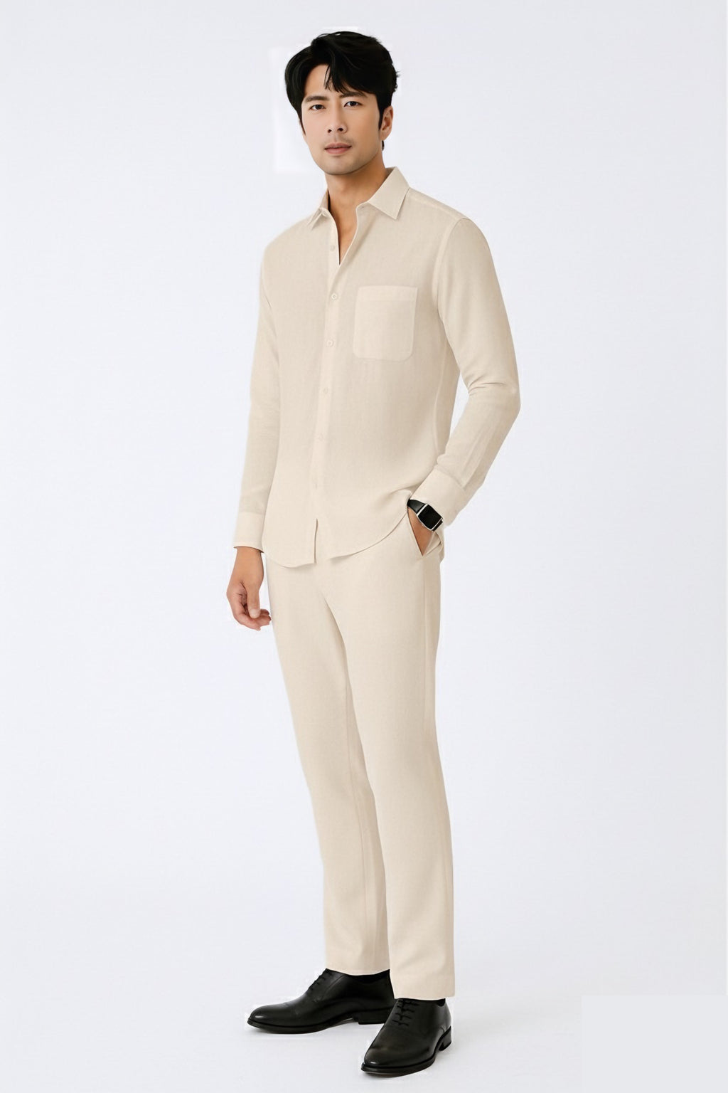 Signature Top & Bottom Set Of Linen, Luxury And Style