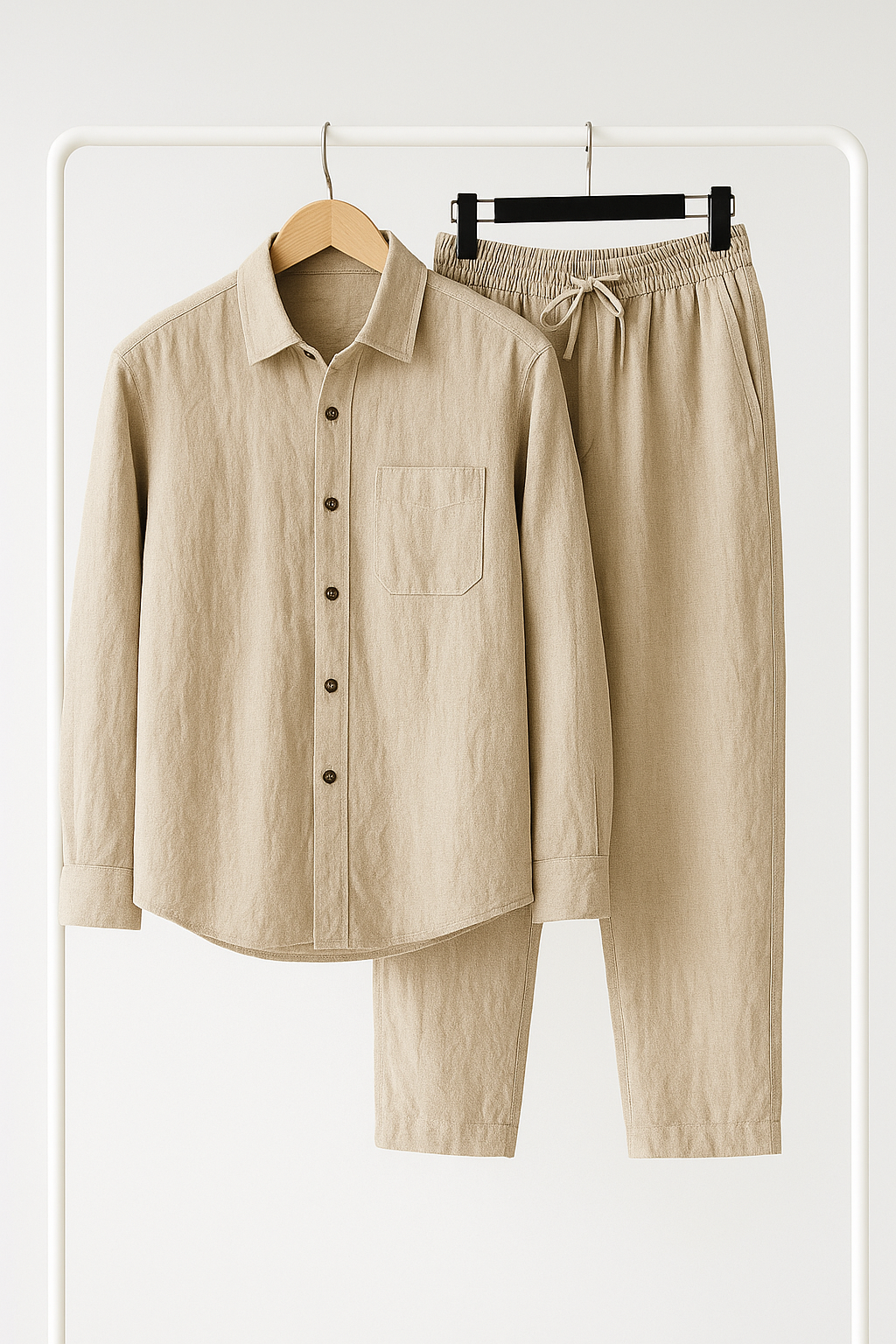 Imperial Top & Bottom Set Of Linen, Luxury And Style