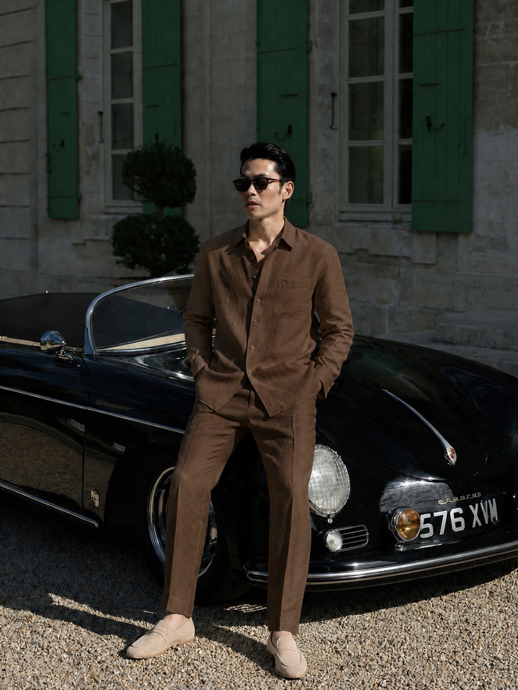 Fine-crafted Top & Bottom Set Of Linen, Luxury And Style