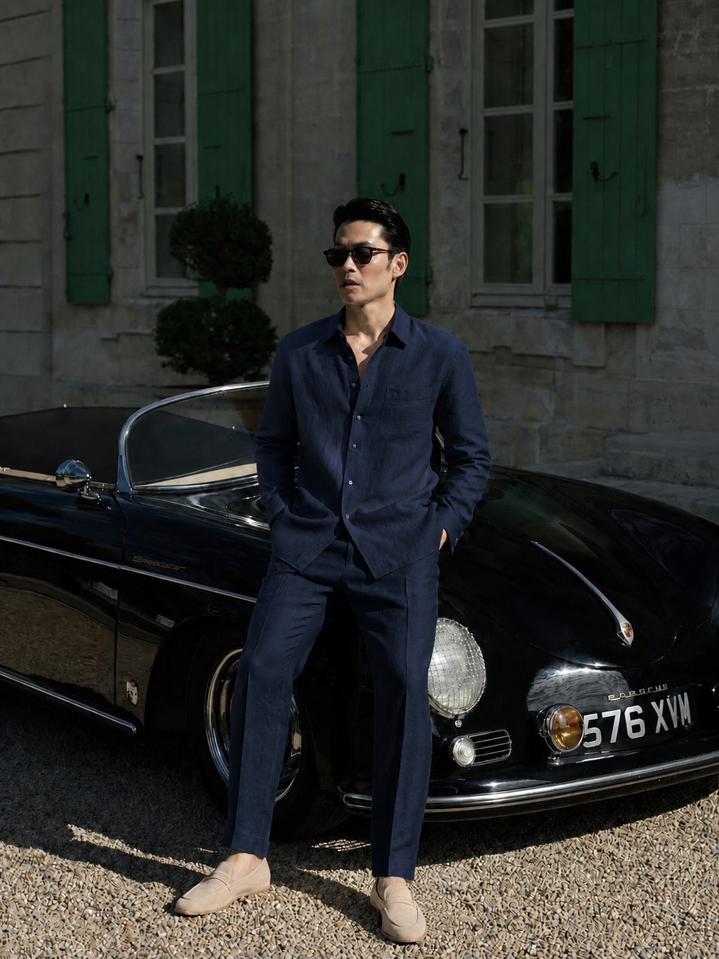 Fine-crafted Top & Bottom Set Of Linen, Luxury And Style