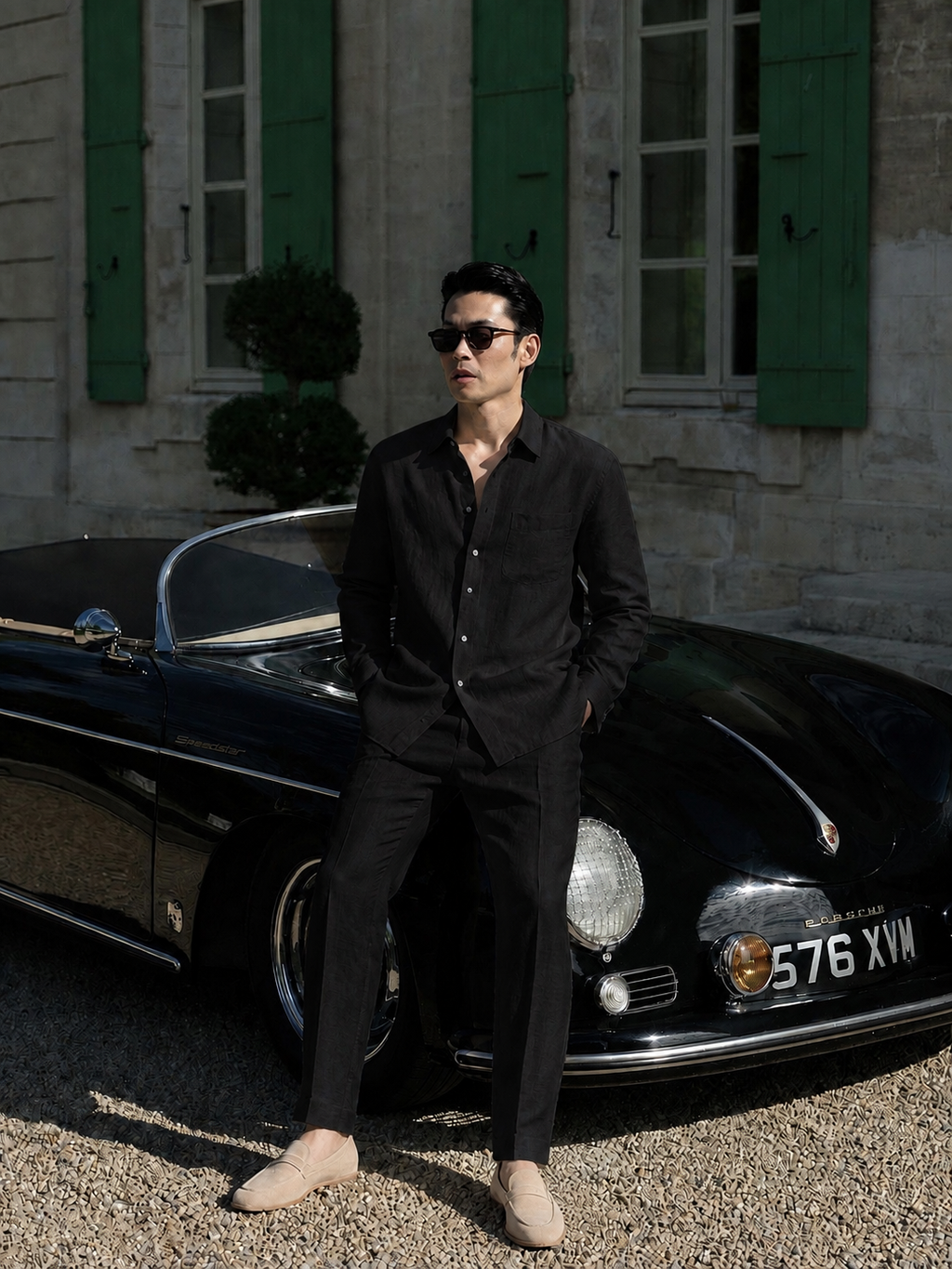 Fine-crafted Top & Bottom Set Of Linen, Luxury And Style