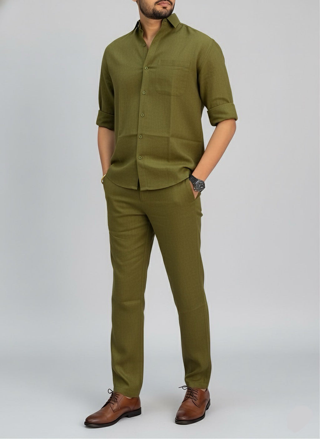 Luxe Top & Bottom Set Of Linen, Luxury And Style