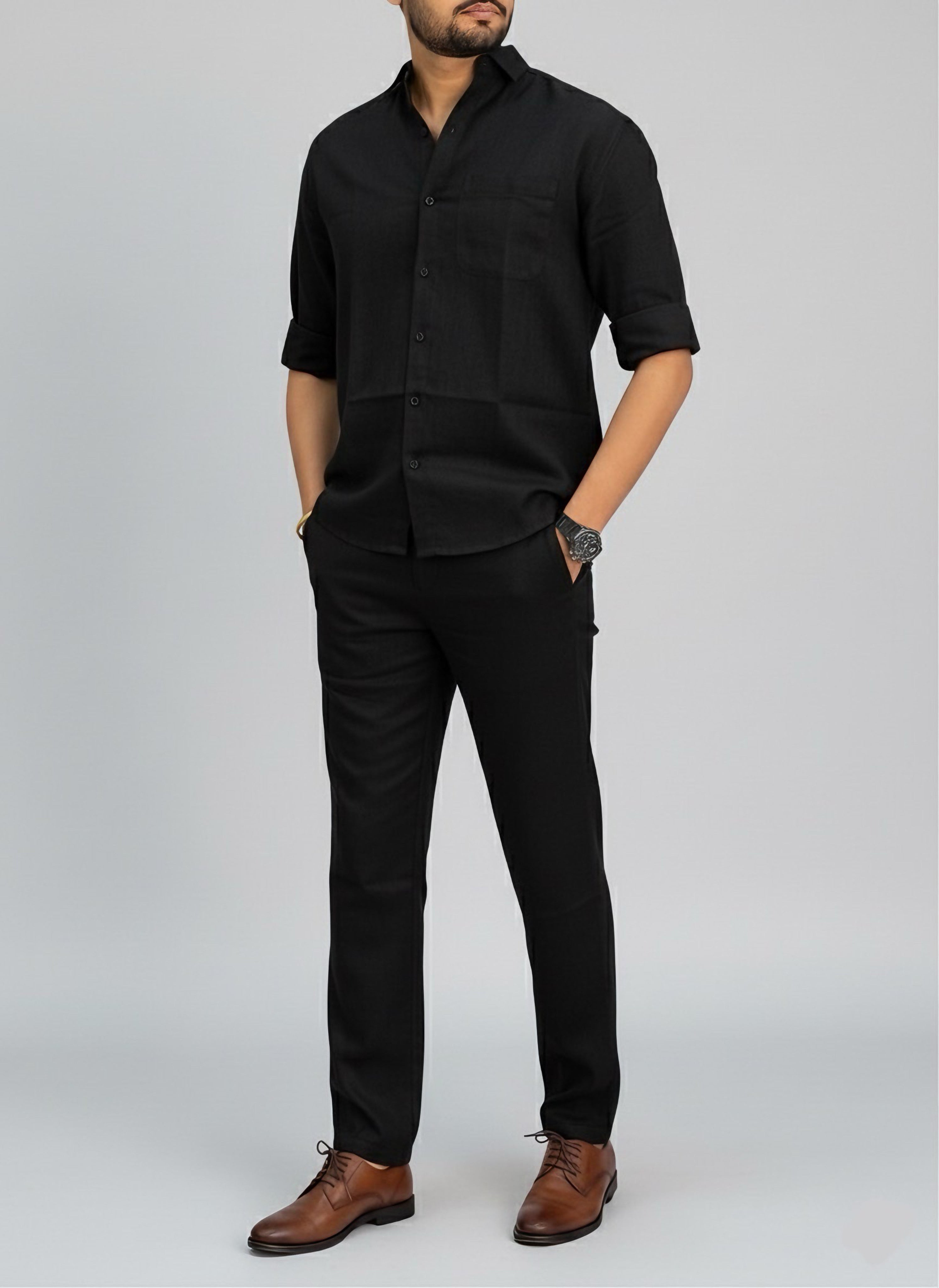 Luxe Top & Bottom Set Of Linen, Luxury And Style