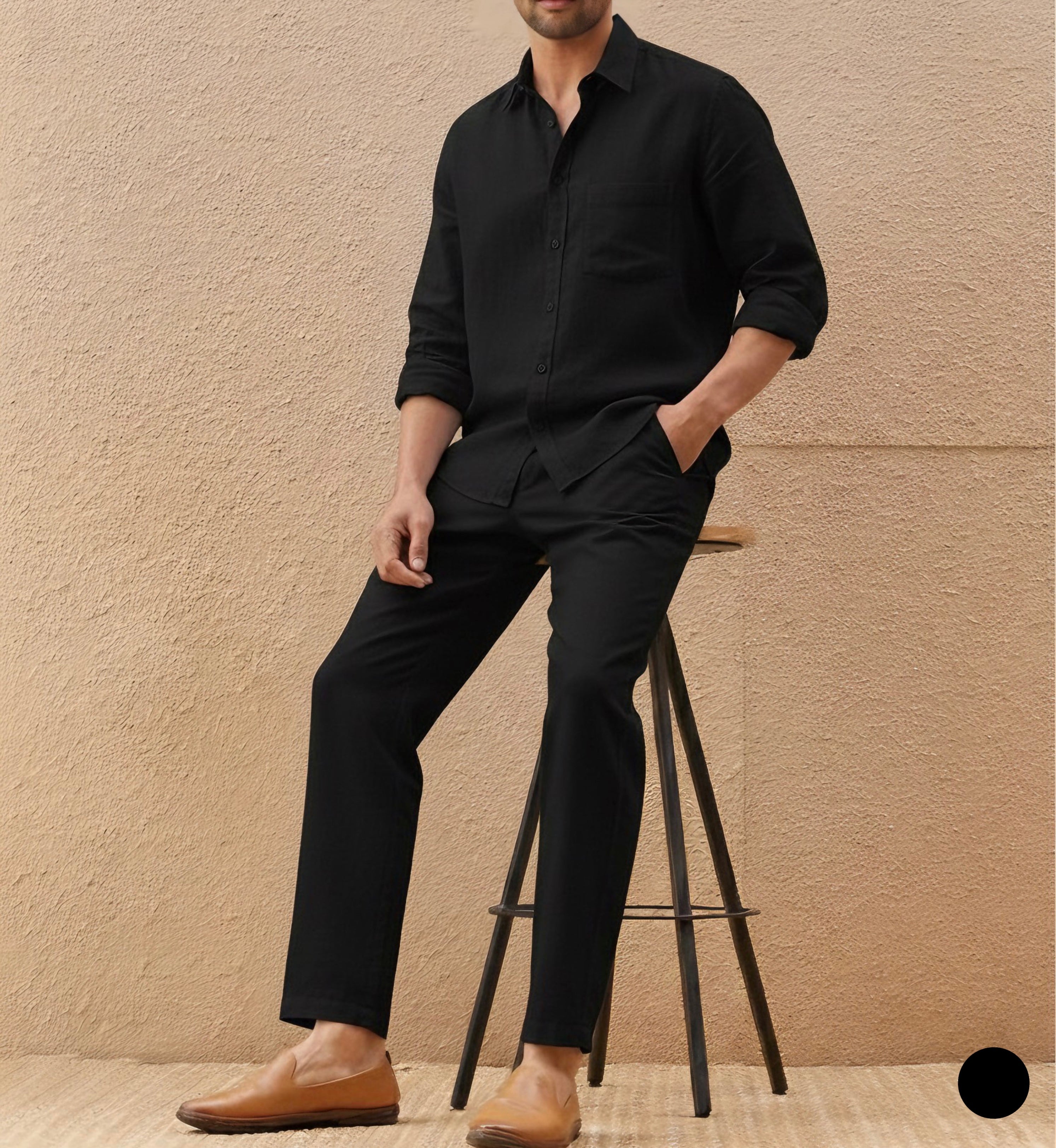 Lavish Top & Bottom Set Of Linen, Luxury And Style