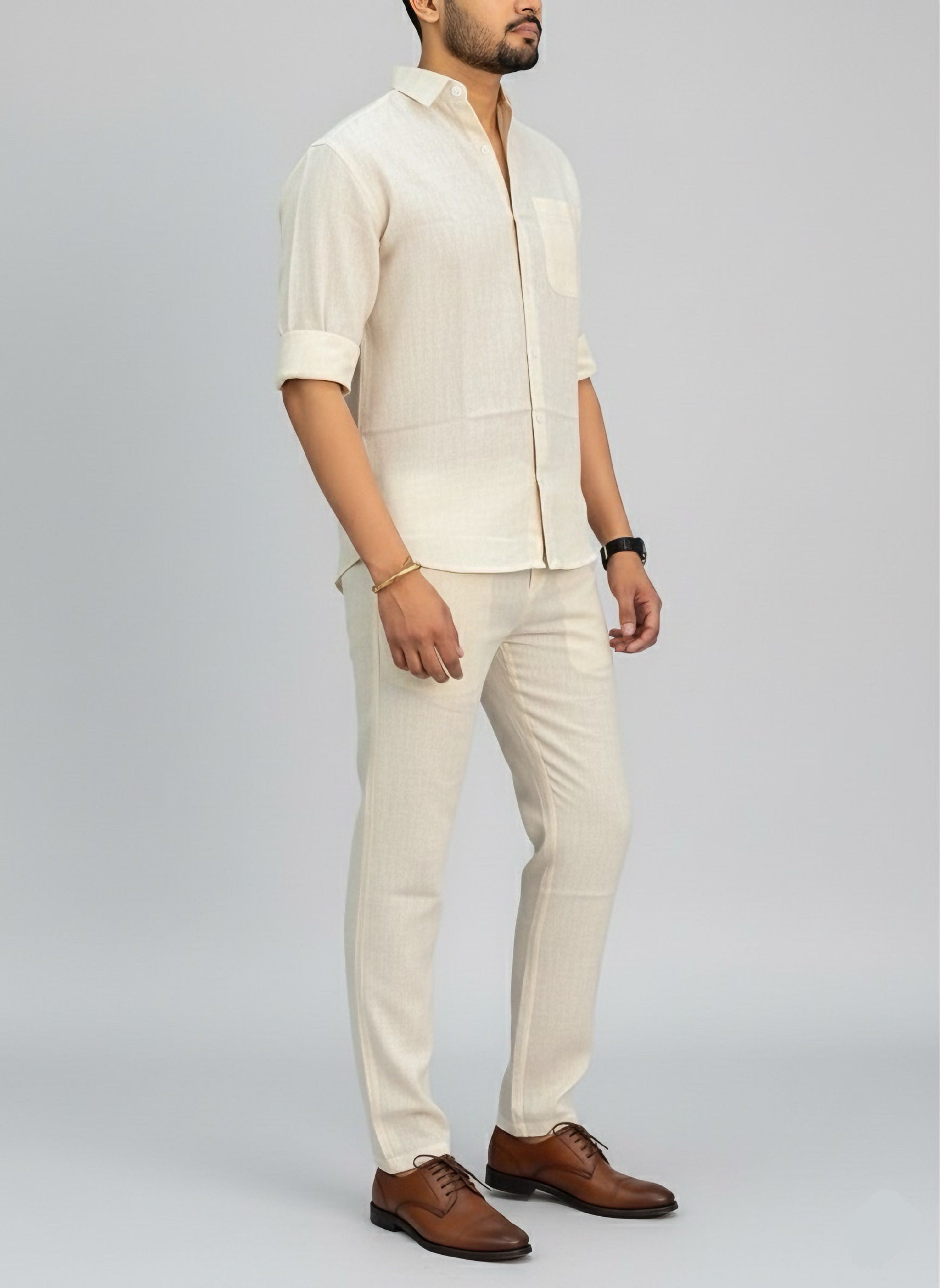 Rare Linen Top & Bottom Set