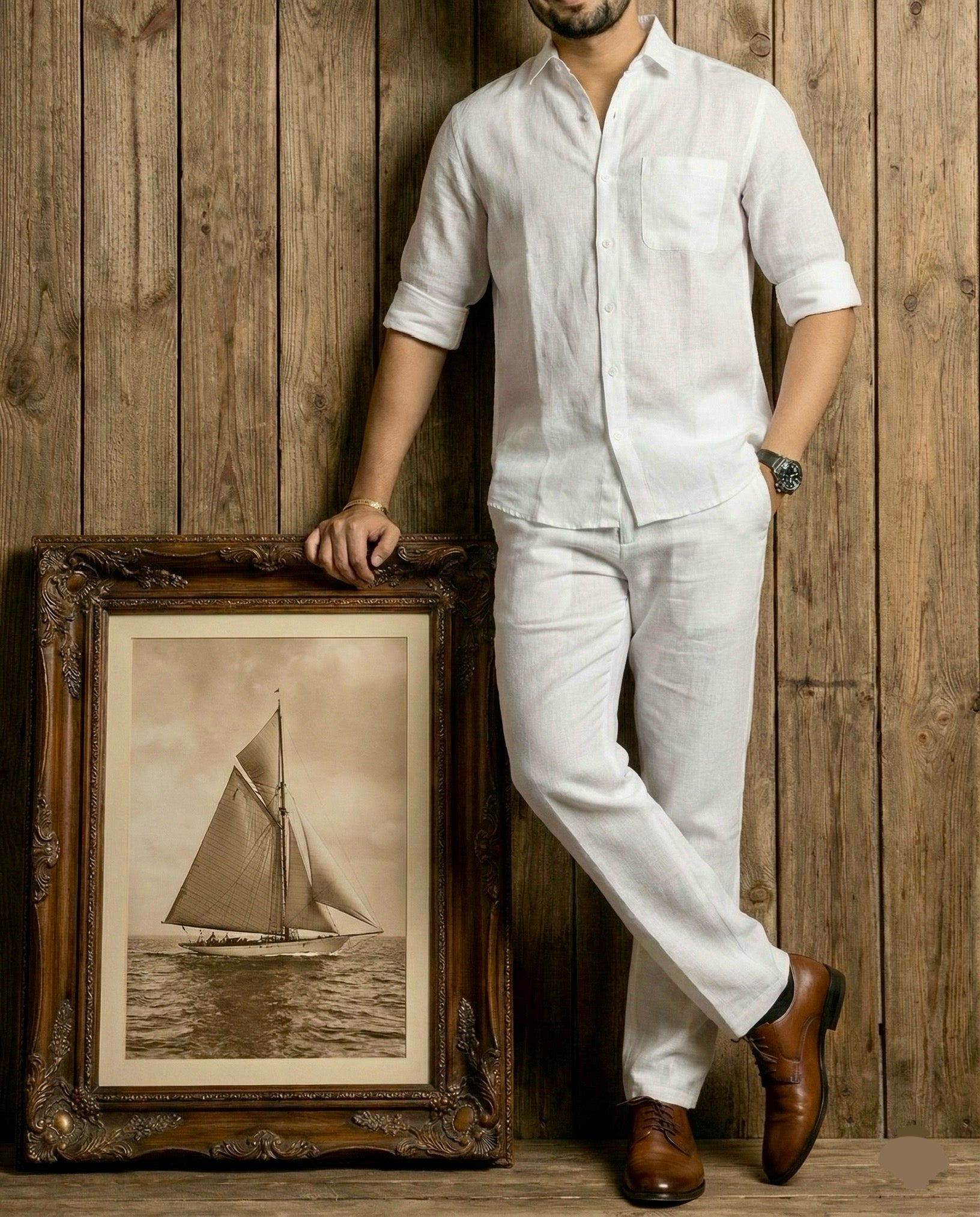 Sunweave Top & Bottom Set Of Linen, Luxury And Style