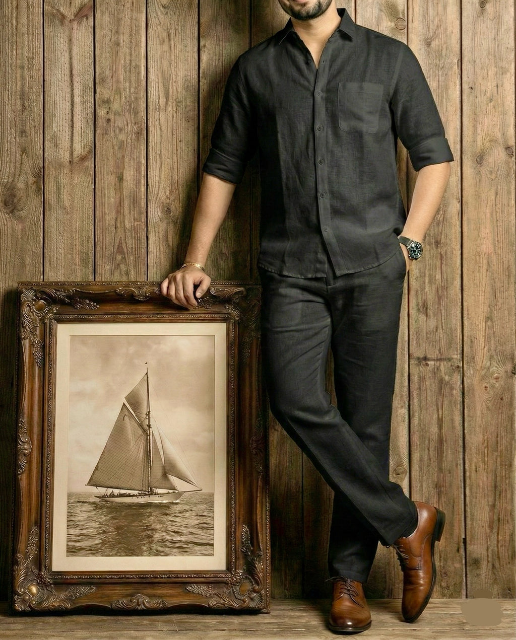 Sunweave Top & Bottom Set Of Linen, Luxury And Style