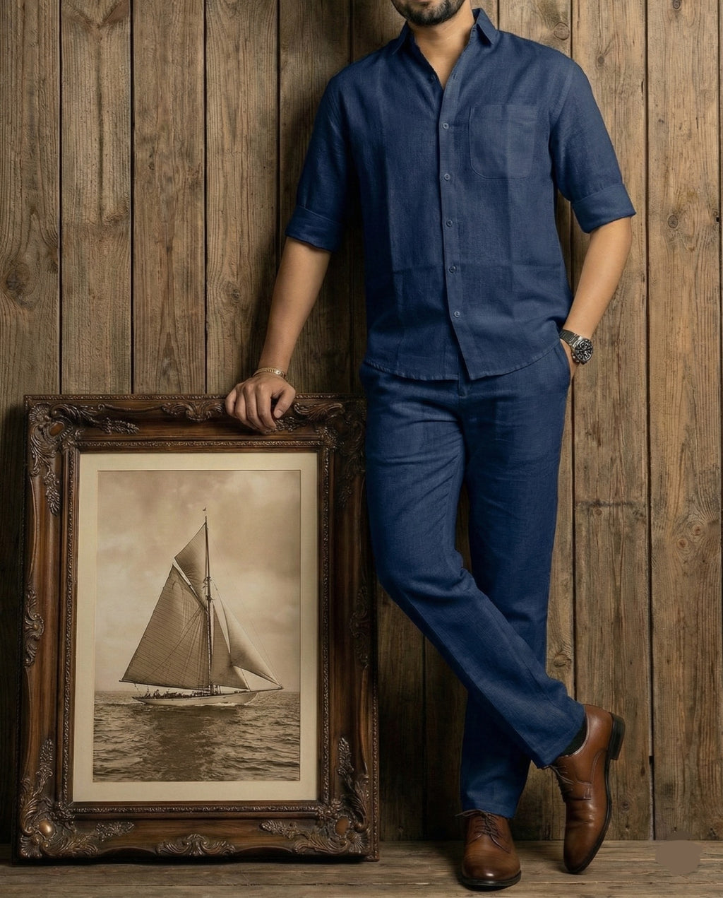 Sunweave Top & Bottom Set Of Linen, Luxury And Style