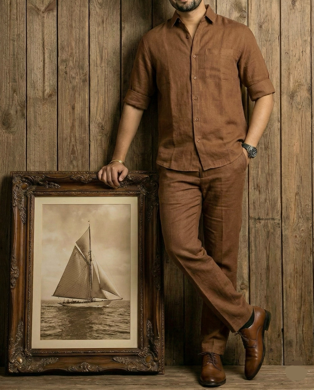 Sunweave Top & Bottom Set Of Linen, Luxury And Style