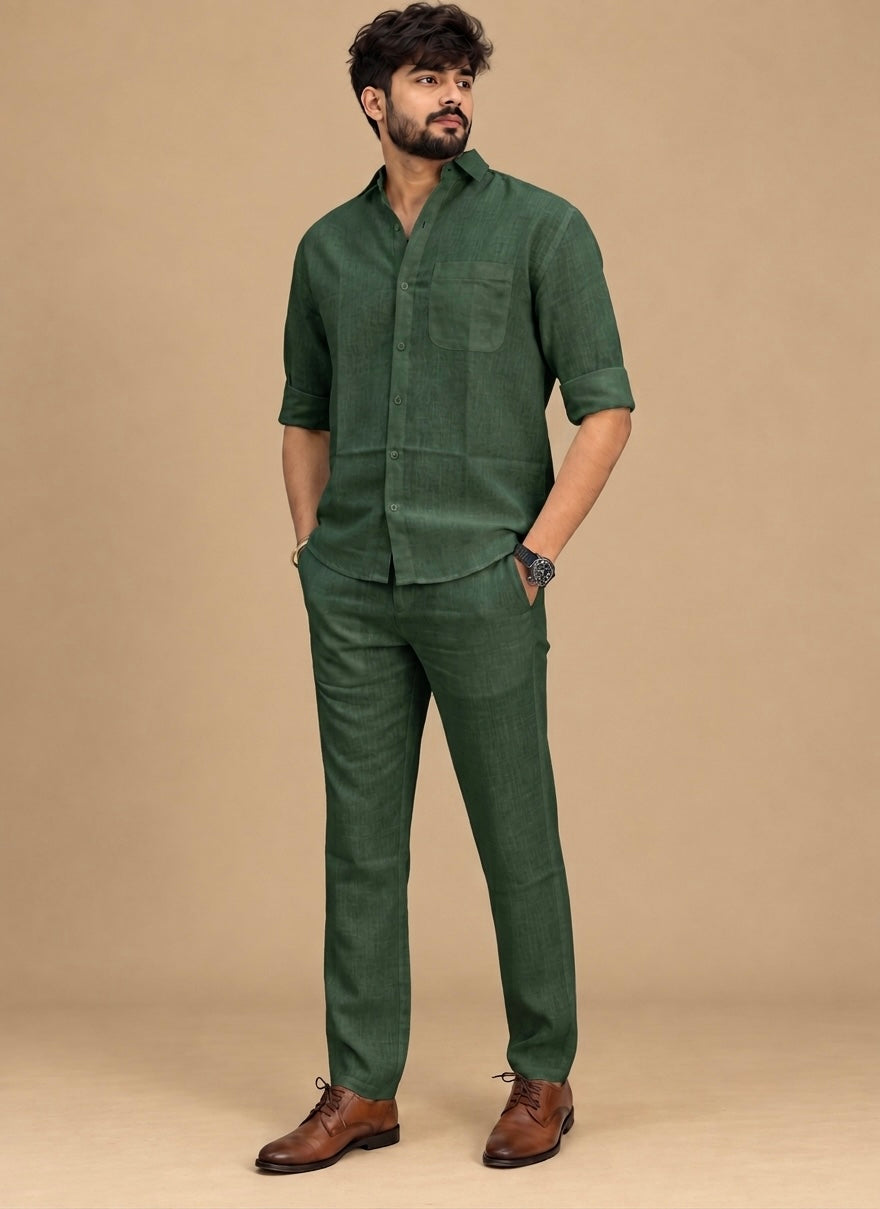 Linor Top & Bottom Set Of Linen, Luxury And Style