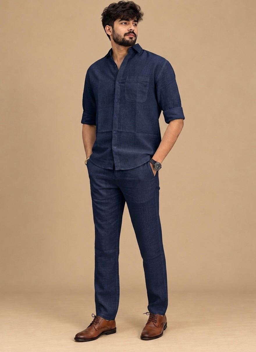Linor Top & Bottom Set Of Linen, Luxury And Style