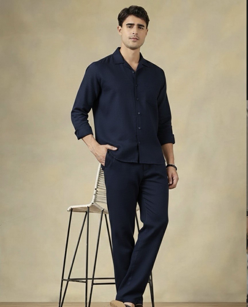 Supreme Linen Top & Bottom Set