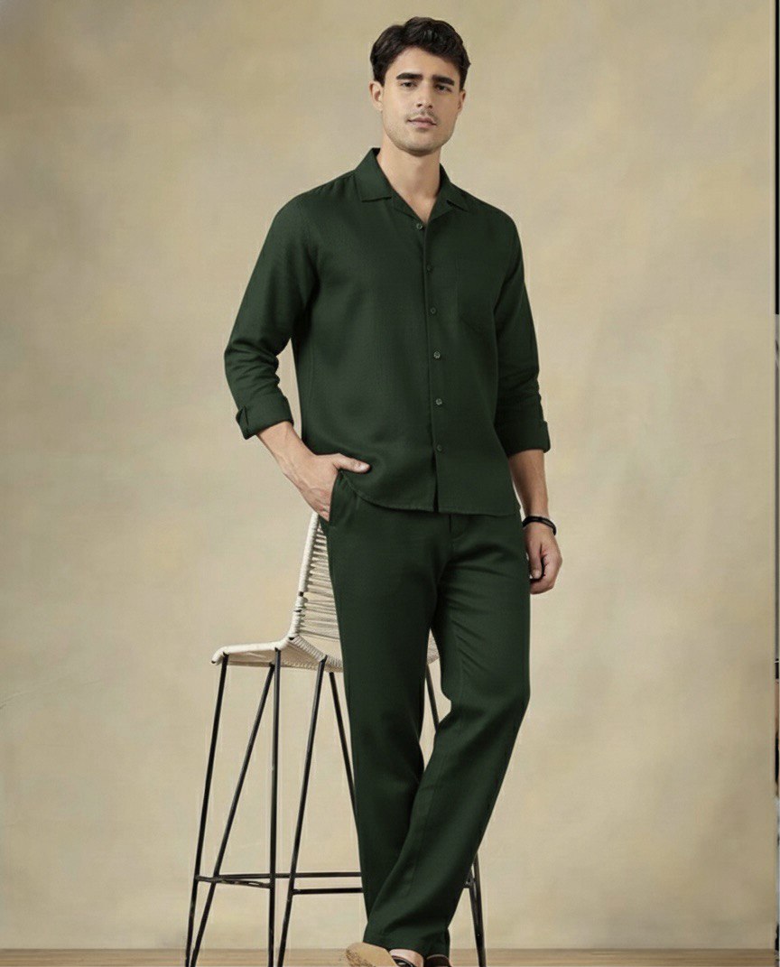 Supreme Linen Top & Bottom Set