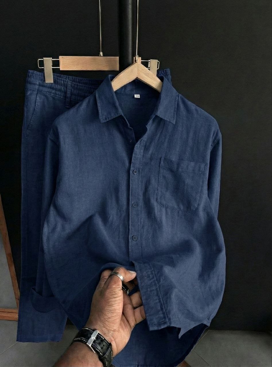 Royal Linen Top & Bottom Set