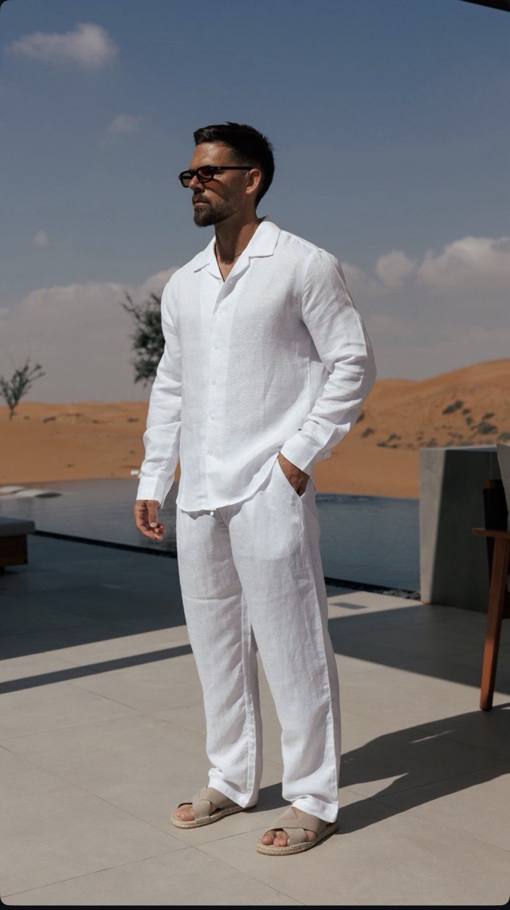 Premier Top & Bottom Set Of Linen, Luxury And Style