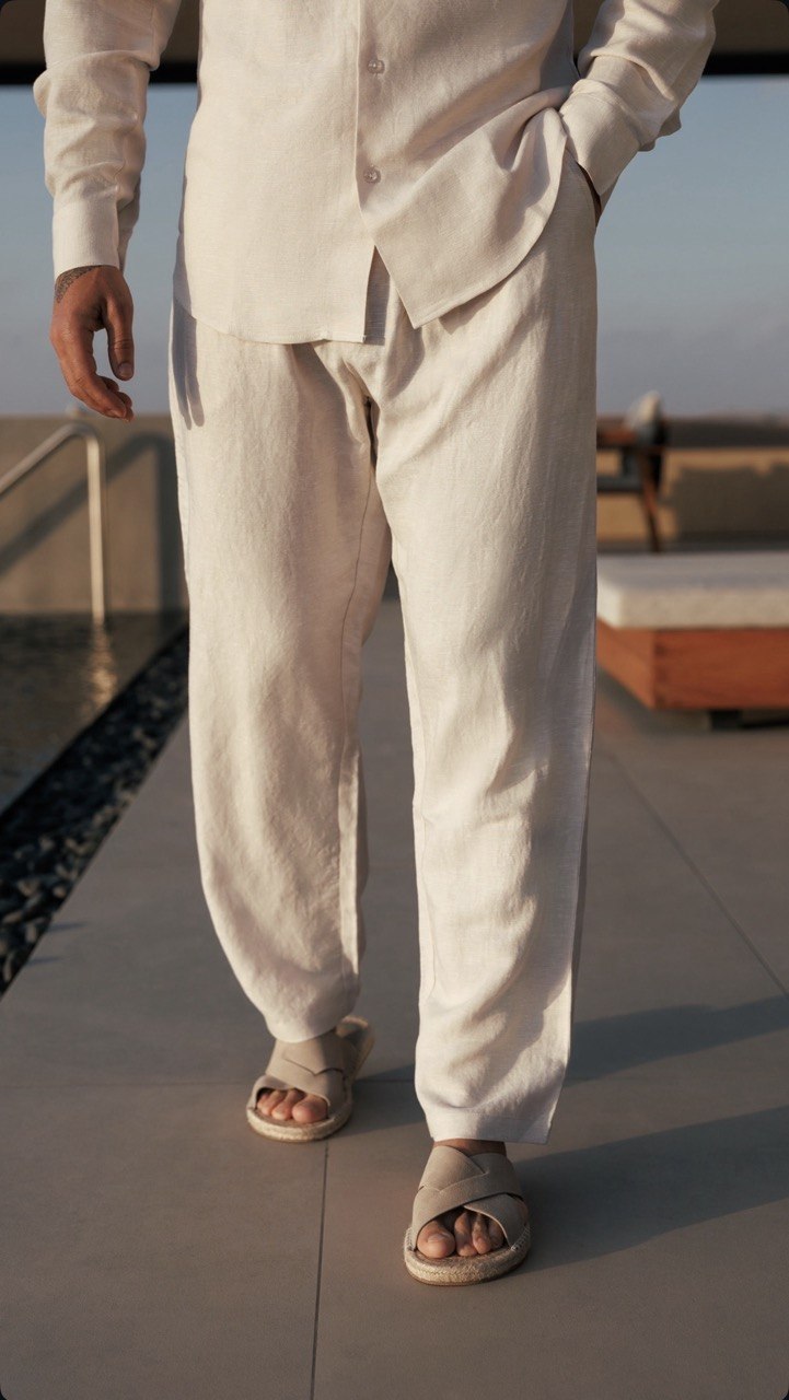 Premier Top & Bottom Set Of Linen, Luxury And Style
