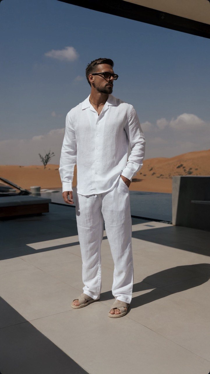 Premier Top & Bottom Set Of Linen, Luxury And Style