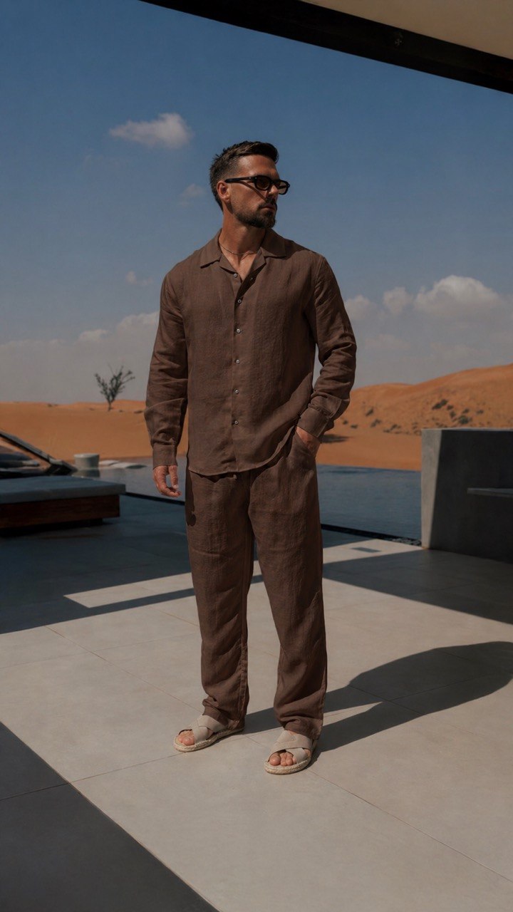 Premier Top & Bottom Set Of Linen, Luxury And Style