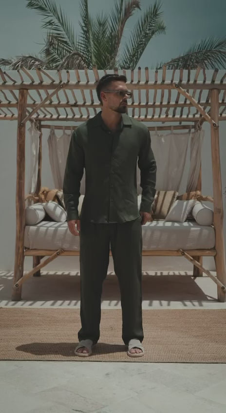 Premier Top & Bottom Set Of Linen, Luxury And Style